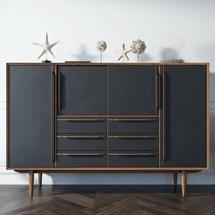 Комод Этажерка Большой комод "Bruni Black" арт BR09Black арт. BR09Black
