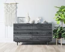 Комод Этажерка Комод "Boho" 6 ящиков с рыбами арт BH01 арт. BH01