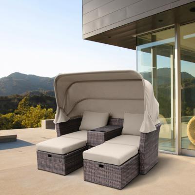 Комплект Афина Комплект плетеной мебели AFM-330B Brown арт. AFM-330B Brown