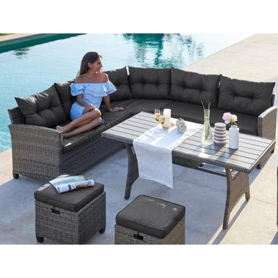 Комплект Афина Комплект плетеной мебели AFM-307G-Grey арт. AFM-307G Grey