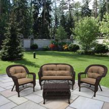 Комплект Афина Плетеный комплект для отдыхаLV-520BB Brown-Beige арт. LV-520BB Brown-Beige