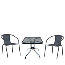 Комплект Афина Комплект мебели Асоль LRC03/LRT03-60x60 Black (2+1) арт. LRC03/LRT03-60x60 Black (2+1)