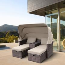 Комплект Афина Комплект плетеной мебели AFM-330B Brown арт. AFM-330B Brown