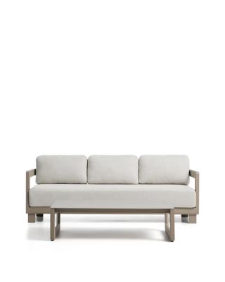 Комплект La Forma (ех Julia Grup) Комплект садовой мебели Nerano из алюминия цвета таупе арт. 482622