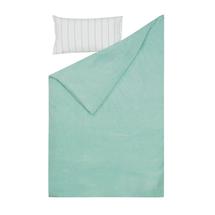 Комплект La Forma (ех Julia Grup) Gaitana duvet cover, sheet &amp; pillowcase set in turquoise GOTS-certified cotton 60 x 120 cm арт. 108864