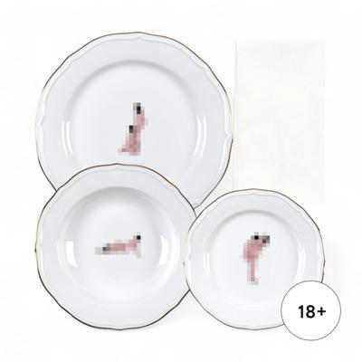 Комплект Seletti Тарелка Seikantai5271 SUSPENDED Set of 3 арт. 09847