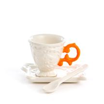 Комплект Seletti Кофейная пара I-Coffee Orange арт. 09859 ARA