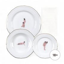Комплект Seletti Тарелка Seikantai5271 SUSPENDED Set of 3 арт. 09847