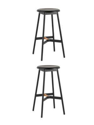 Комплект Stool Group Стул барный Knobb черный 2 шт арт. УТ000038297