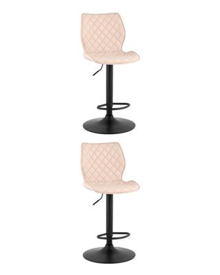 Комплект Stool Group Стул барный Dome экокожа светло-серый 2 шт арт. УТ000039937