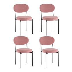 Комплект Stool Group Стул Бриф DD велюр пыльно-розовый 4 шт. арт. УТ000041540