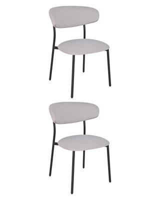 Комплект Stool Group Стул обеденный Ayla светло-серый 2 шт. арт. УТ000042042
