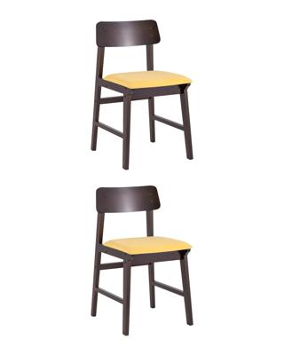 Комплект Stool Group Стул ODEN S NEW желтый 2 шт. арт. УТ000036437