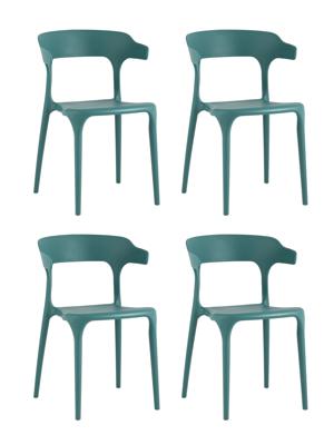 Комплект Stool Group Стул Neo пластик темно-бирюзовый 4 шт. арт. УТ000037293