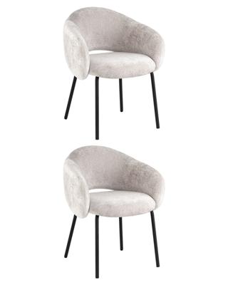 Комплект Stool Group Стул обеденный Bren светло-серый 2шт арт. УТ000042027