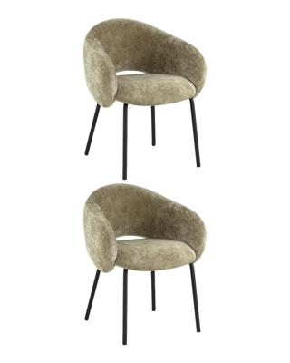 Комплект Stool Group Стул обеденный Bren зеленый 2шт. арт. УТ000042029