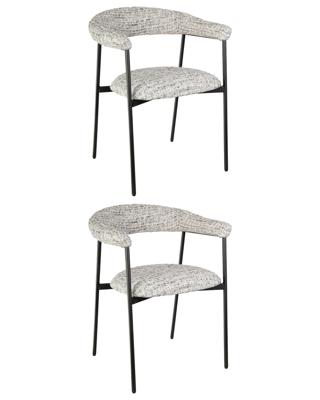 Комплект Stool Group Стул обеденный Toko светло-серый 2 шт. арт. УТ000042049