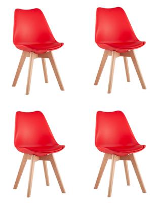 Комплект Stool Group Стул FRANKFURT NEW красный 4 шт арт. УТ000037636