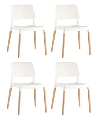 Комплект Stool Group Стул BISTRO белый 4 шт. арт. УТ000037211