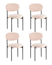 Комплект Stool Group Стул Бриф DD велюр бежевый 4 шт. арт. УТ000041538