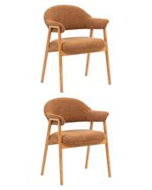 Комплект Stool Group Стул обеденный Tavu с деревянными ножками терракотовый 2 шт. арт. УТ000042034