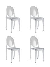 Комплект Stool Group Стул Victoria Ghost NEW прозрачный 4 шт. арт. УТ000037301