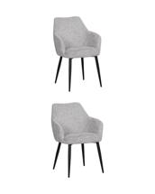 Комплект Stool Group Стул обеденный Katys капучино рогожка 2 шт. арт. УТ000042538