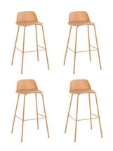 Комплект Stool Group Стул барный Mist желтый 4 шт арт. УТ000038326