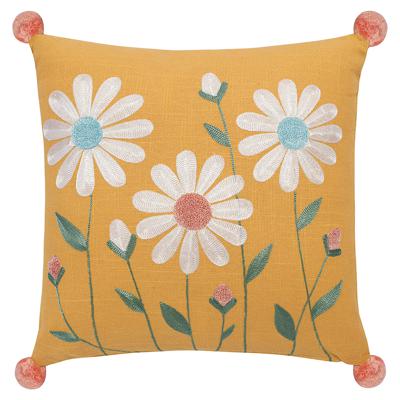 Комплект Tkano Подушка декоративная spring daisies из коллекции easter essential, 45х45 см арт. TK25-CU0011