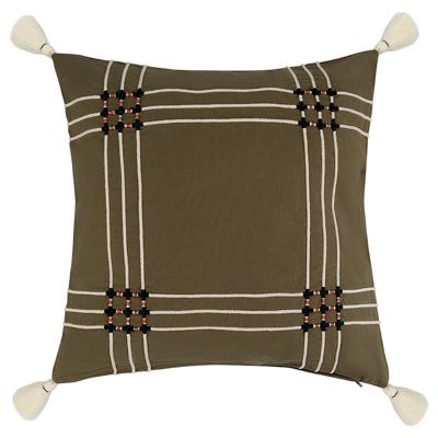 Комплект Tkano Чехол на подушку nomad grid из коллекции ethnic, 45х45 см арт. TK25-CC0012