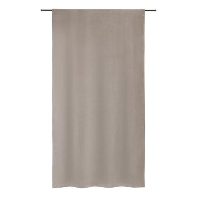 Комплект Tkano Штора из хлопкового бархата серого цвета из коллекции essential, 150х290 см арт. TK23-CUR0008