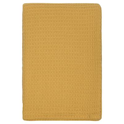 Комплект Tkano Плед из шерсти цвета охры из коллекции essential, 130х180 см арт. TK23-TH0005