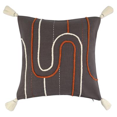 Комплект Tkano Чехол на подушку linear path из коллекции ethnic, 45х45 см арт. TK25-CC0006