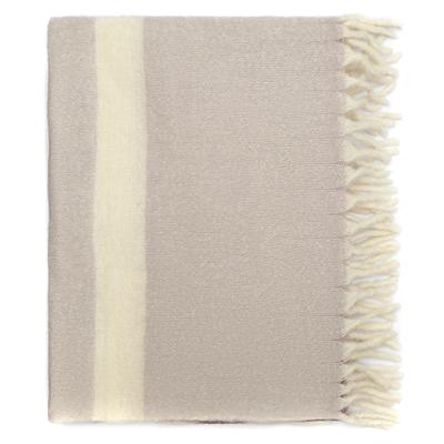 Комплект Tkano Плед мохеровый over horizon цвета марсала из коллекции trendy ruffles, 130х180 см арт. TK25-TH0010