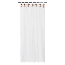 Комплект Tkano Штора из муслина с декором цвета карри из коллекции essential, 150х290 см арт. TK24-CUR0001