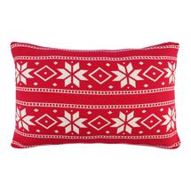 Комплект Tkano Подушка вязаная с новогодним рисунком frostwork из коллекции new year essential, 40x60 см арт. TK25-CU0029