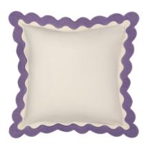 Комплект Tkano Чехол на подушку с контрастным кантом сиреневого цвета из коллекции trendy ruffles, 40х40 см арт. TK25-CC0001