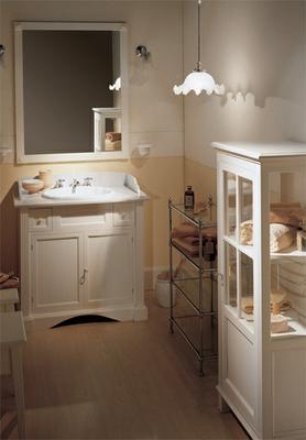 Комплект мебели для ванной Bianchini & Capponi Art. 8392/W + 8391/W
