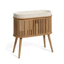 Комплект мебели для ванной La Forma (ех Julia Grup) Rokia шкафчик для ванной из массива тика с умывальником на столешнице 90 x 80 см арт. 110623