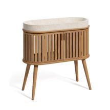 Комплект мебели для ванной La Forma (ех Julia Grup) Rokia шкафчик для ванной из массива тика с умывальником 90 x 80 см арт. 110623
