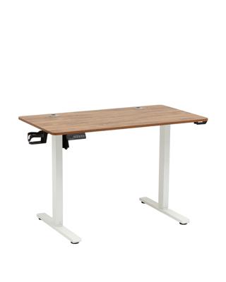 Компьютерный стол Stool Group Стол с регулировкой высоты 1 мотор память 3 уровня высоты белый, столешница 110х60 см дерево арт. УТ000042294