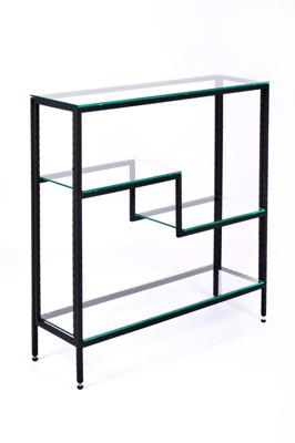 Консоль AllConsoles Консольный стол 1014-CB loft clear черный муар арт. 1014-CB loft clear