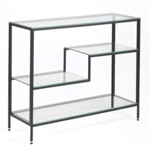 Консоль AllConsoles Консольный стол 1011-CB loft clear черный муар арт. 1011-CB loft clear