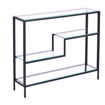 Консоль AllConsoles Консольный стол 1012-CB loft clear черный муар арт. 1012-CB loft clear