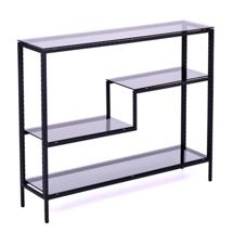 Консоль AllConsoles Консольный стол 1012-CB loft grey черный муар арт. 1012-CB loft grey