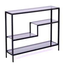 Консоль AllConsoles Консольный стол 1012-CB loft grey черный муар арт. 1012-CB loft grey