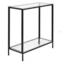 Консоль AllConsoles Консольный стол 1083-CB clear черный муар арт. 1083-CB clear