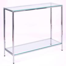 Консоль AllConsoles Консольный стол 1081-CS clear серебряный арт. 1081-CS clear