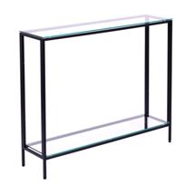 Консоль AllConsoles Консольный стол 1082-CB clear черный муар арт. 1082-CB clear