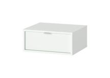 Консоль Ellipsefurniture Тумба прикроватная Hub подвесная 1 ящик (белый) арт. HU010103260101